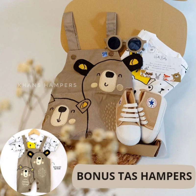 Hampers bayi/kado bayi/parcel bayi/kado lahiran/khans hampers/hampers bayi laki laki/hampers bayi perempuan/jumper bayi laki laki/parsel bayi /jumper bayi laki laki / jumper bayi perempuan /kado untuk bayi/anak/ kado anak/set anak perempuan /overall anak