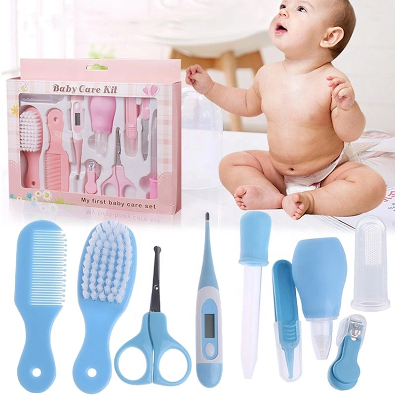 [Store.1234] Baby Care Nail Kit Set Alat Perawatan Bayi 10in1 Sisir Gunting Bayi Peralatan Bayi Baby Care Kit 10in1