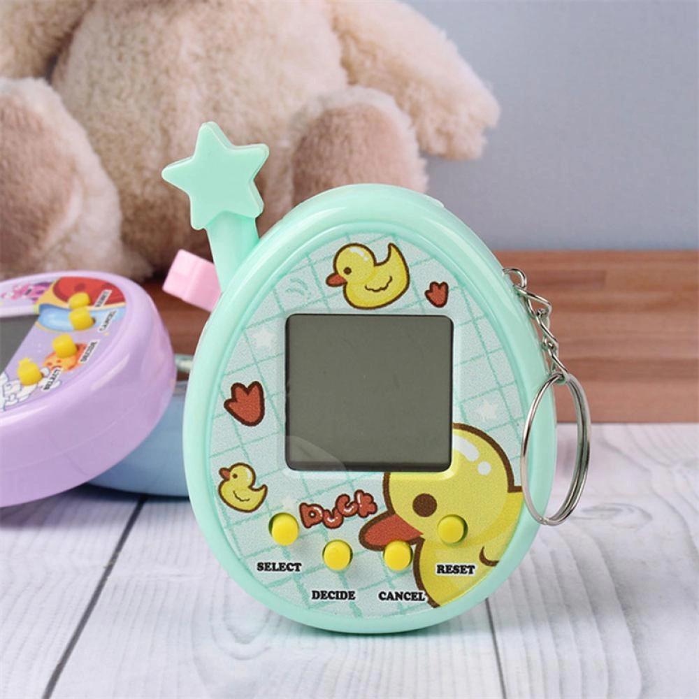 Kreatif Elektronik Pet Game Tamagotchi Mainan 168hewan Peliharaan Dalam Virtual Pet Elektronik Mainan Anak Mini Handheld Game D4T6