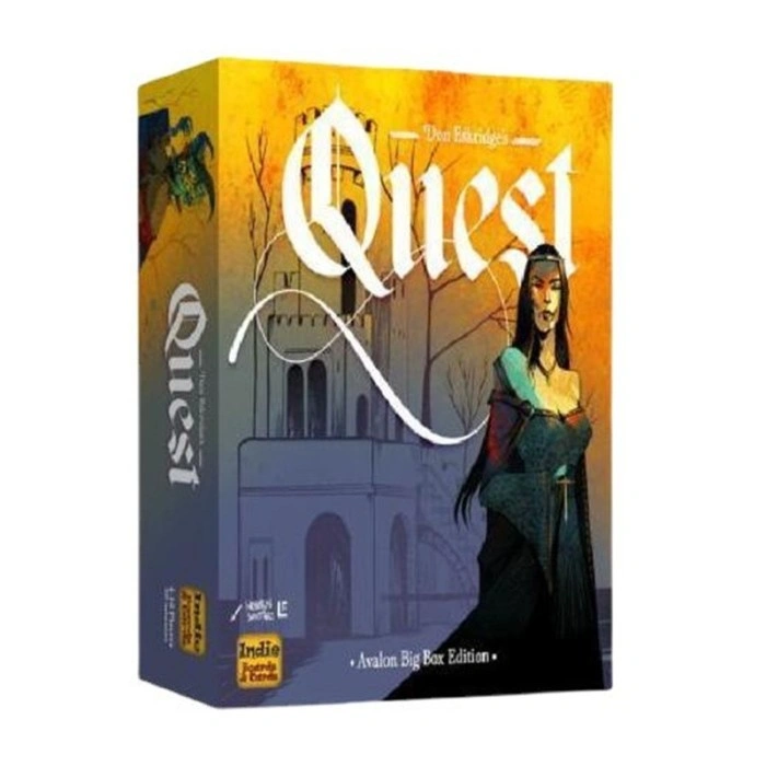 Board Game QUEST Family Game Game Kartu
