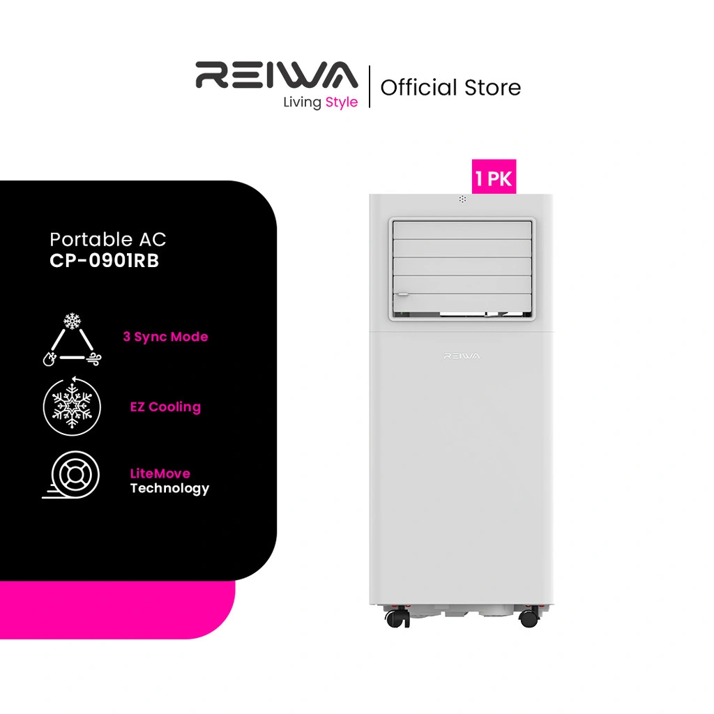 Reiwa Portable AC 1 PK CP-0901RB Putih