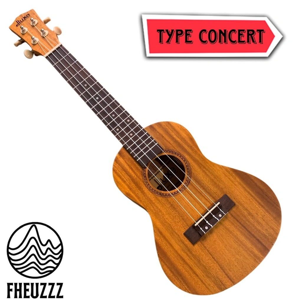 Ukulele Original DLUXE DK-S DK-C DK-T Soprano Concert Concerto Tenor Uk 21 Uk 23 Uk 25