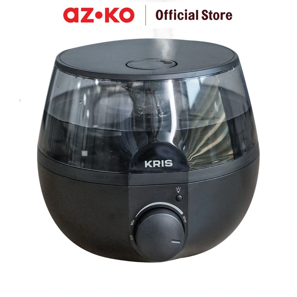 AZKO Kris 1.5 ltr Humidifier 15 watt - Hitam Alat Pengatur Kelembapan Udara Mesin Peningkat Kelembaban Elektronik Rumah