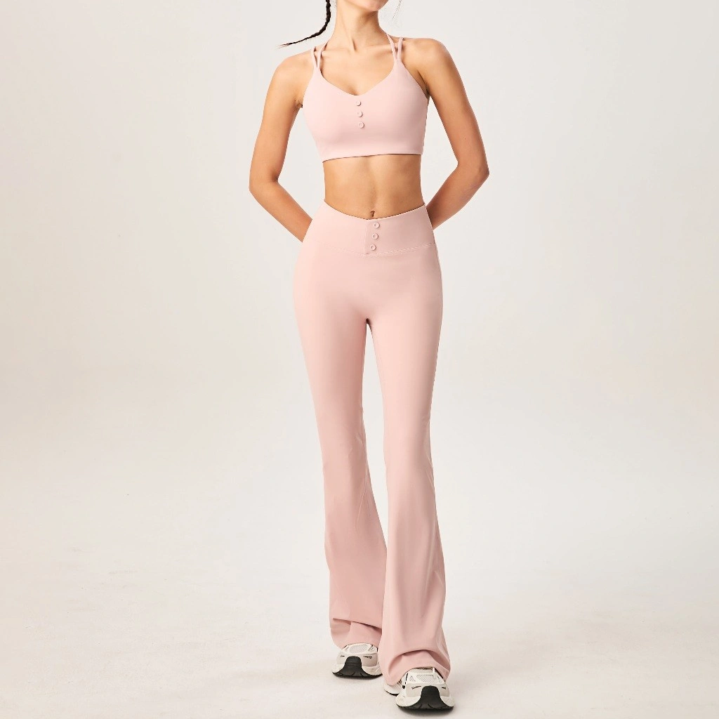 LENKA - PREMIUM SPORTS BRA OR FLARED LEGGING Tennis Golf Sportswear Pilates Padel VELLA