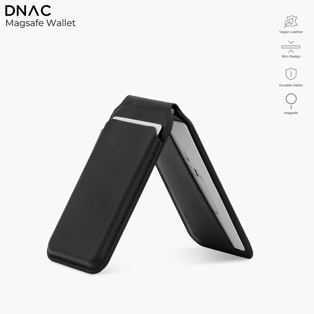 DNAC Magnetic Magsafe Wallet Phone Holder Dompet Kartu Stand HP