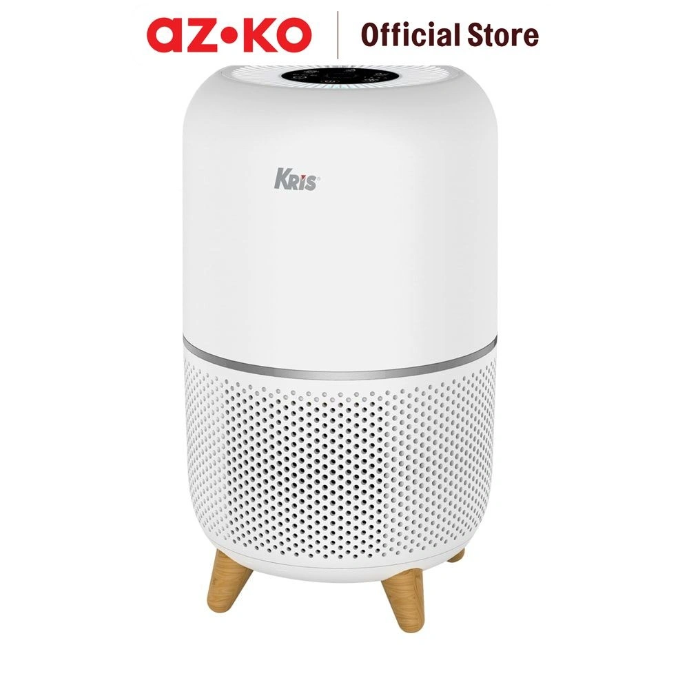 AZKO Kris 18 m2 Air Purifier Cadr 150 m3/Jam - Putih Penjernih Udara Alat Penyaring Pembersih Udara Elektronik Rumah Air Cleaner