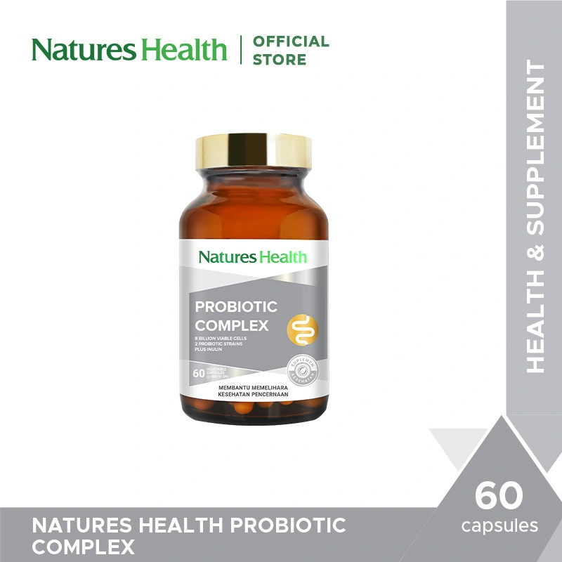 Natures Health Probiotic Complex - 60 Capsules
