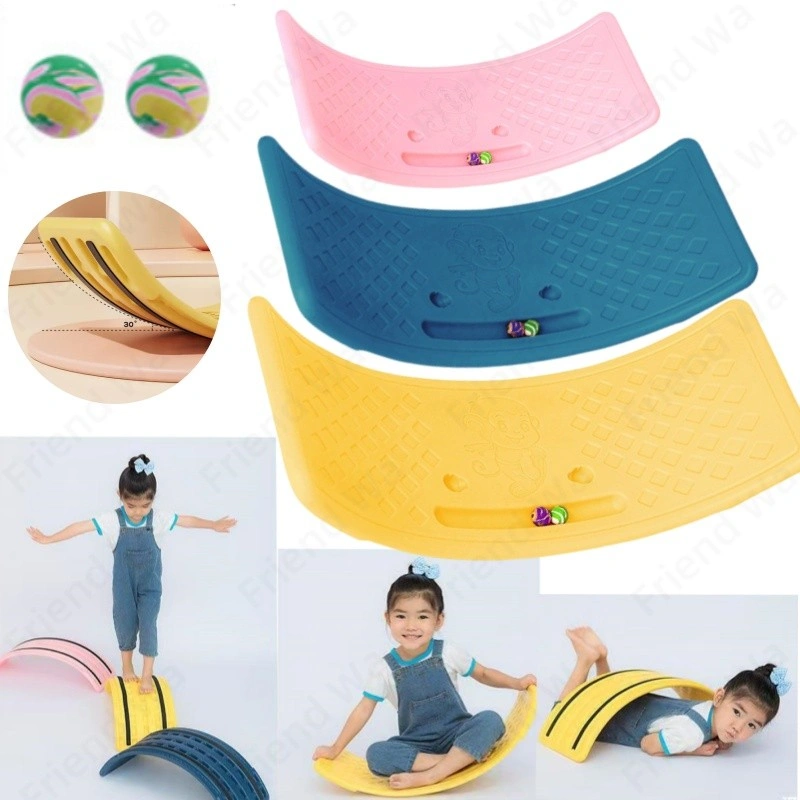 Papan keseimbangan anak-anak / pelatihan integrasi sensorik / papan keseimbangan mainan olahraga anak-anak