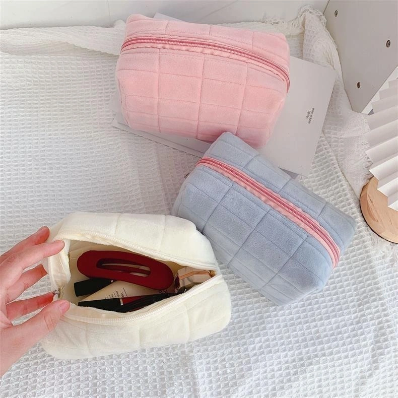 Make up pouch cosmetic bag kotak pensil bantal kotak pensil lucu - Makinfshion