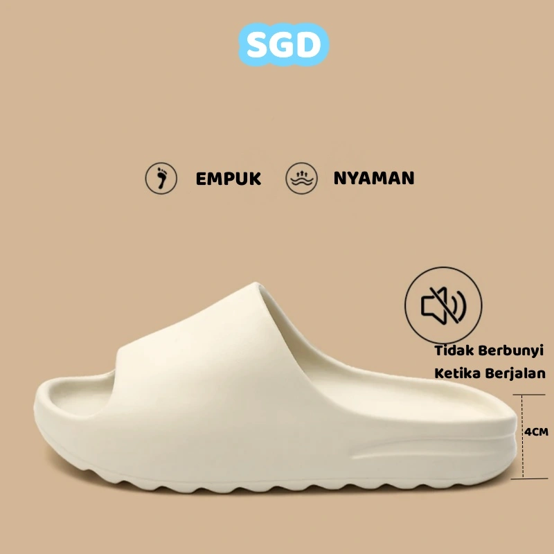 SGD Sandal Wanita Pria Sendal Selop Sendal Karet Empuk Anti Slip