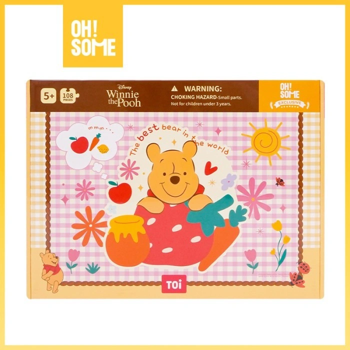 OHSOME - Mainan Kreatif Jigsaw Puzzle Disney Winnie the Pooh untuk Kreativitas Anak / Mainan Anak Jigsaw Puzzle DIY