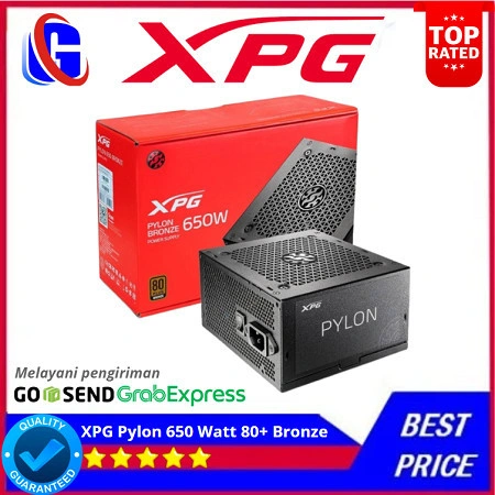 PSU Adata XPG Pylon 650 Watt 80+ Bronze | Power Supply 650W