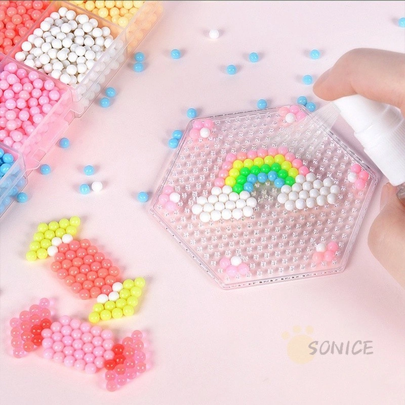 4400 Mainan Edukasi - Kerajinan Tangan -  Magic Water Beads Hadiah Anak-anak Puzzle DIY Mainan Murah Toy Mainan Cewek Beads Kit