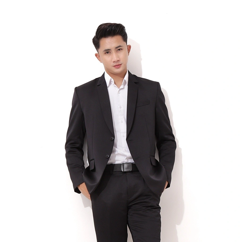 Goldy Outfit Jas Pria Formal - Hitam - Peaky Series