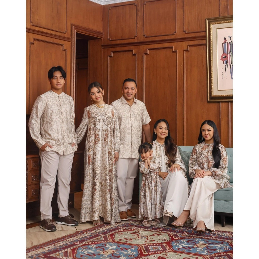Geulis.id NAYYARA SERIES GOLD / FAMILY SET / SARIMBIT KELUARGA