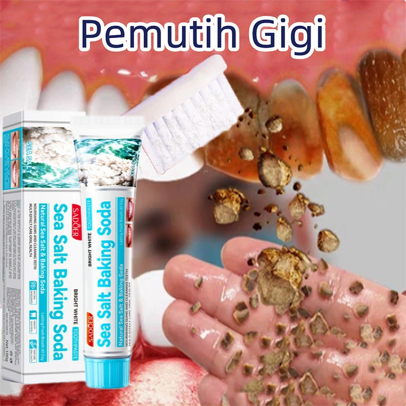 SADOER SMALL KECIL SODA Pasta gigi 100g GIGI Baking Soda Pasta Gigi Pemutih Probiotik Memutihkan Gigi Kuning Penghilang Karang Gigi Dan Pemutih Gigi Permanen 100g