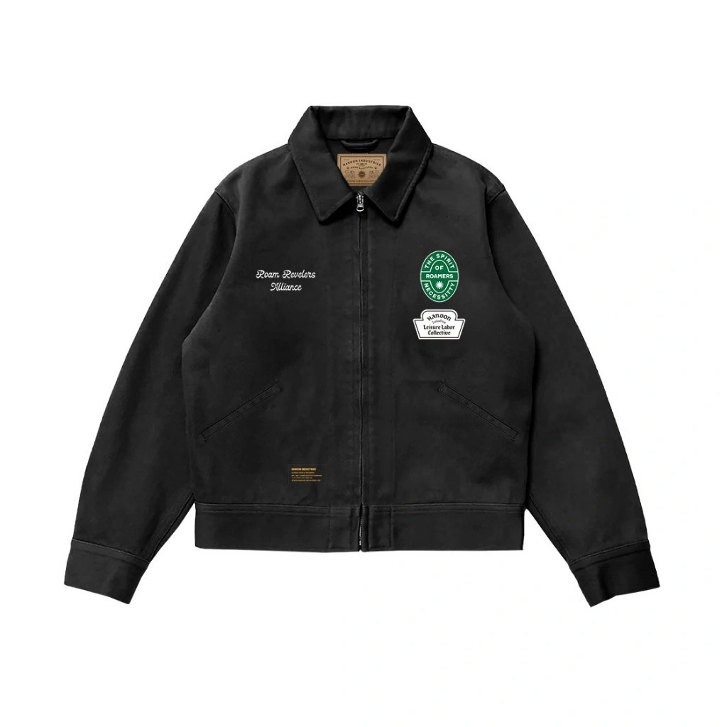 Hanoon Industries – Work Jacket Boxy Fit Black Stre Alliance