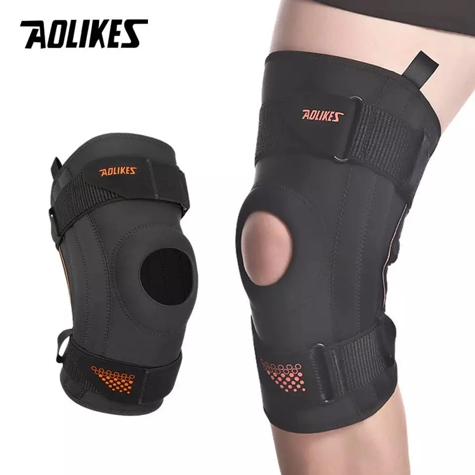 Knee Support Aolikes 7902 Deker Pelindung Lutut  Knee Pad Brace Bandage Olahraga Running Gym