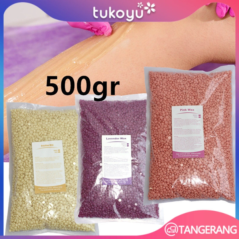 500g Depilatory Wax Beans / Hard Wax Beans / Pencabut Bulu