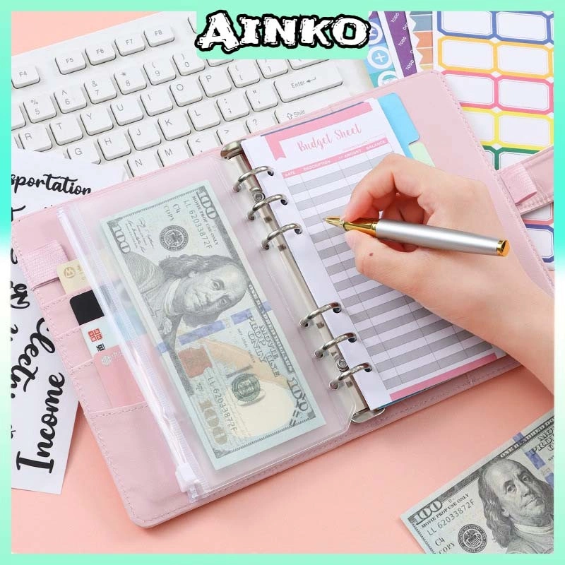 Paket Binder Keuangan Lengkap A6 Set,Menabung Sinking Fund Seru Gemarnabung