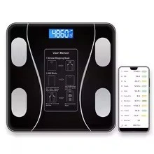 BARUU Timbangan Badan Digital FC Body Fat Monitor With APP Smart Weight Scale KK dengan Bluetooth