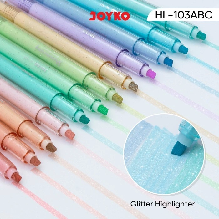 JOYKO Penanda Berwarna Highlighter HL-103 Shimmering Glitter