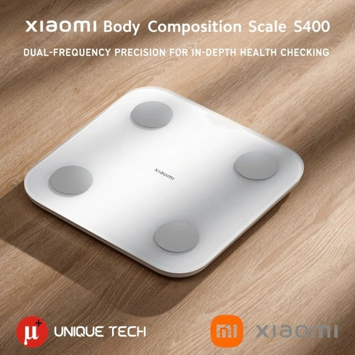 Xiaomi Mi Mijia Smart Body Fat Composition Scale S400 Bisa Menimbang Massa Lemak Otot 25 Indikator Tubuh