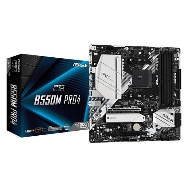 AMD ASRock B550M PRO4 (Socket AM4)