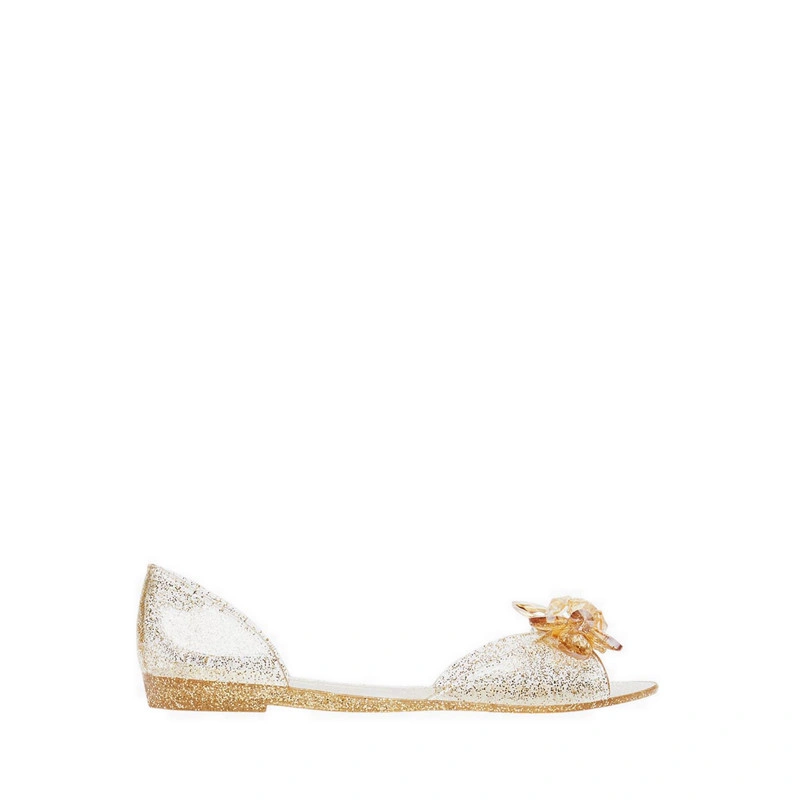 Staccato Women's RECA15GLD Jelly Flats - Gold