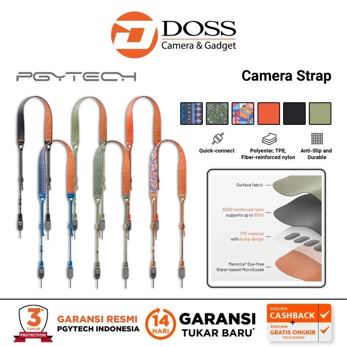 PGYTECH Camera Shoulder Strap Air / Strap Kamera Mirrorless