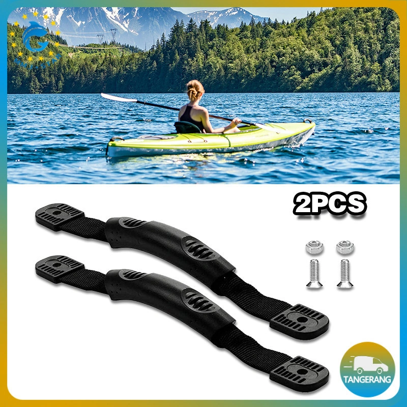 Handle Perahu Heavy Duty Pegangan Karet Tebal Untuk Kayak Boat Koper Perjalanan Tahan Air Laut Uv