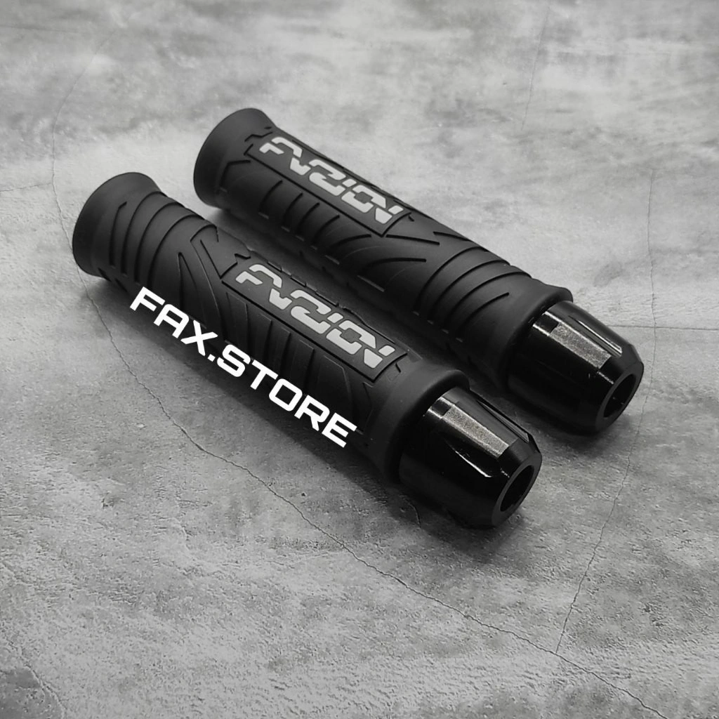 Paket 2in1 Handgrip Motor Fuzion Hayaidesu + Jalu Stang CNC Anti Karat Universal Untuk Semua Motor