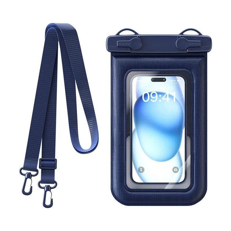 BISA MENGAPUNG DI ATAS AIR / Kantong Waterproof handphone IPX8 Tas Ponsel Tahan Air Spons Penyerap Guncangan Casing Ponsel Renang Mengambang