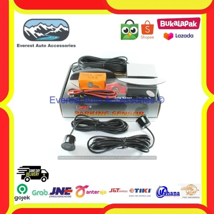 T.Gard Parking Sensor Mundur Display Reverse 2 Titik (Sensor Parkir Mundur)
