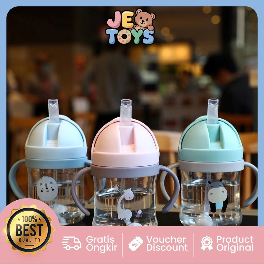 Je Toys Bo5598 Botol Minum Anak Balita Training Cup Dengan Pegangan Tangan  Botol Minum Bayi