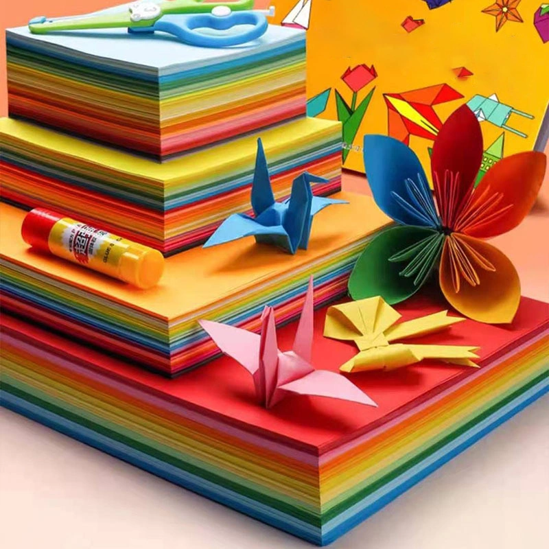 TERFAVORIT! KERTAS ORIGAMI LIPAT KERAJINAN KERTAS ISI 100 LEMBAR DENGAN WARNA DI DUA SISI BERKUALITAS TINGGI