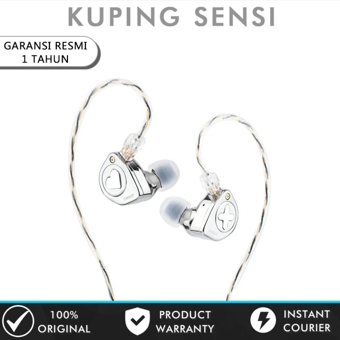 SIMGOT EW300 1DD + 1 Planar + 1PZT Tribrid Driver In Ear Monitor Earphone IEM