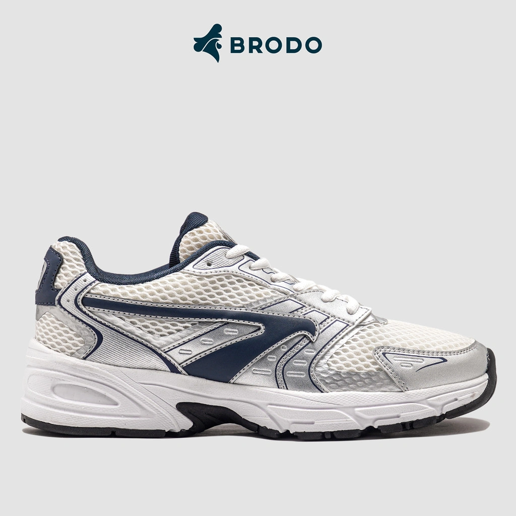 BRODO - Sneakers Ace Neptune Silver Navy WS