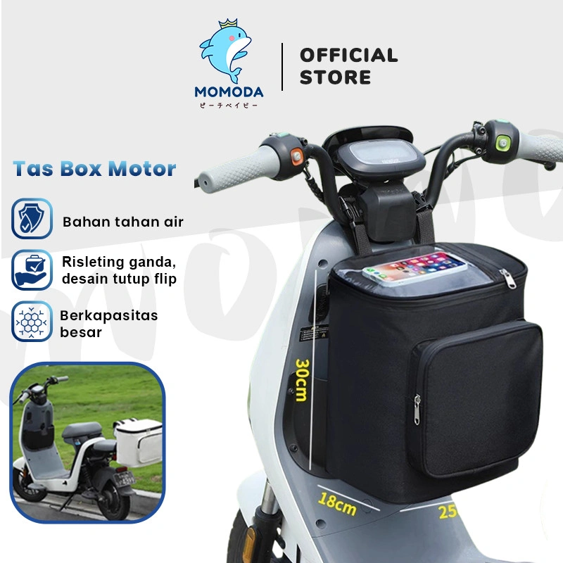 Tas Motor Top Box Motor Belakang Tas Holder Hp Motor Tas Kurir Motor Berkapasitas Besar DanTahan Air