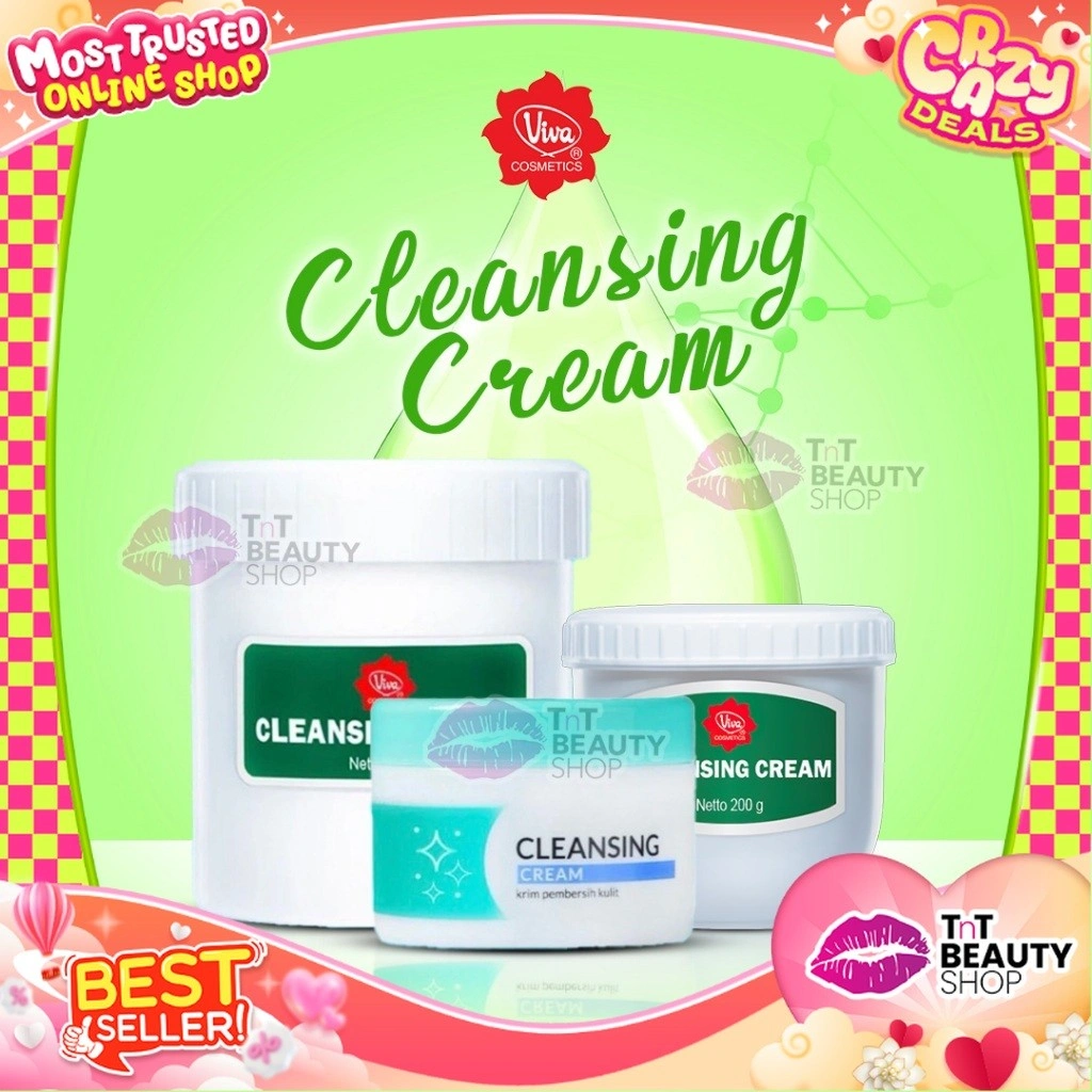 Viva Cleansing Cream 30 gr, 200 gr, 550 gr Cleansing Balm Deep Cleansing | TnT Beauty Shop