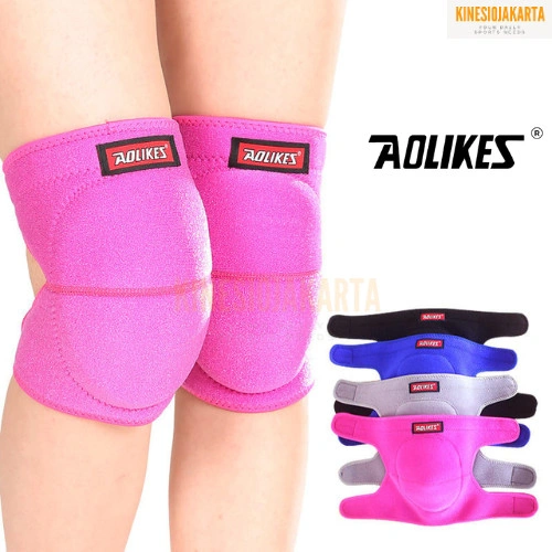 Knee Support Full Padding Knee Support Spon Pelindung Lutut Empuk Anti Slip untuk Gym, Running, Basket