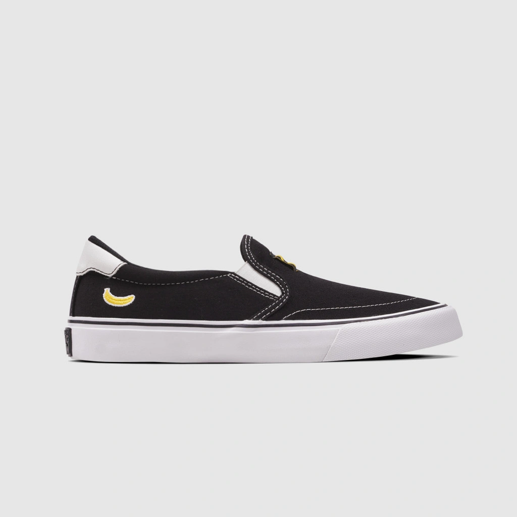 FYC FOOTWEAR  - DWARF CLASSIC BLACK | SEPATU PRIA | SEPATU VULCANIZED SLIP ON