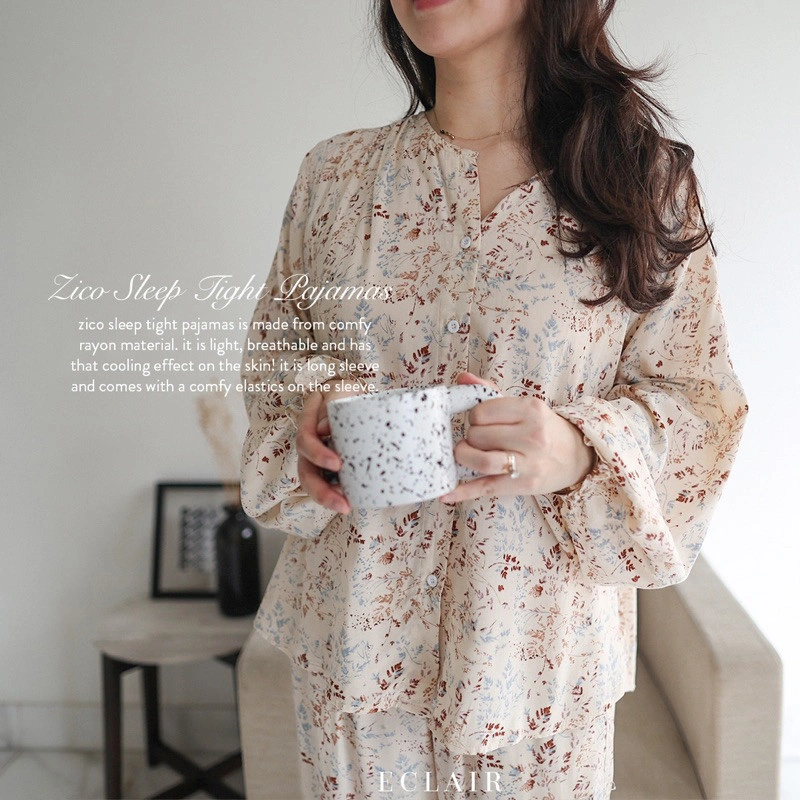 ECLAIR Sleepwear  - (vol1) Zico Long Sleeves Pajamas Set