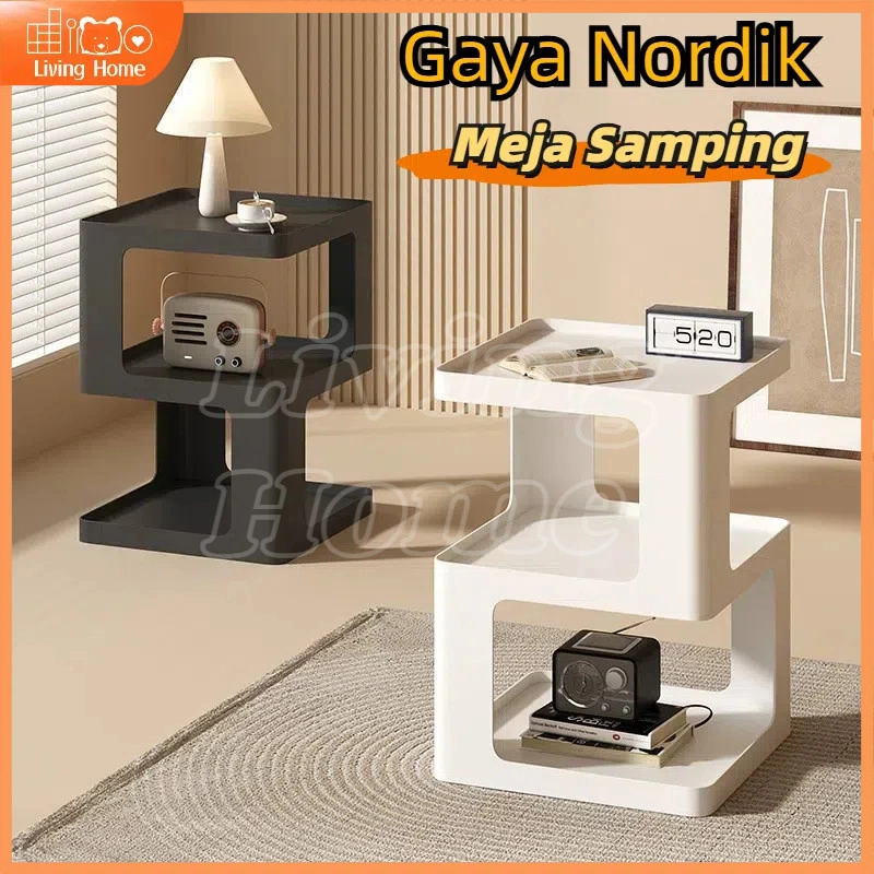 Meja Kecil Kamar Meja Samping Sofa Kreatif Gaya Nordik Meja Kopi Meja Samping Minimalis