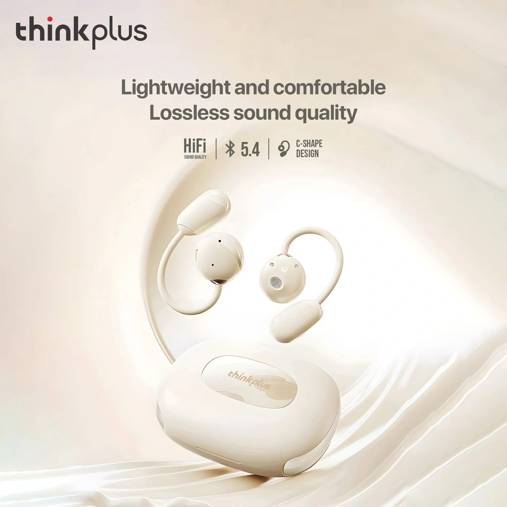 Lenovo Thinkplus EA370 Open Ear Wireless Bluetooth Mini Earbuds Earphone OWS Directional Sound Stereo