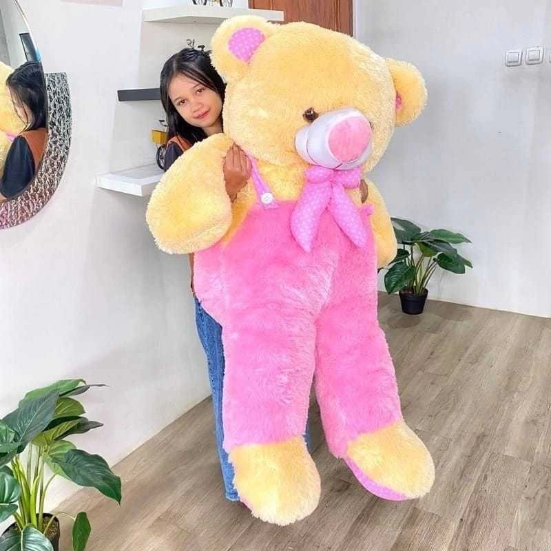 Boneka Jumbo Teddy Bear Beruang 1 Meter boneka beruang jumbo boneka comel