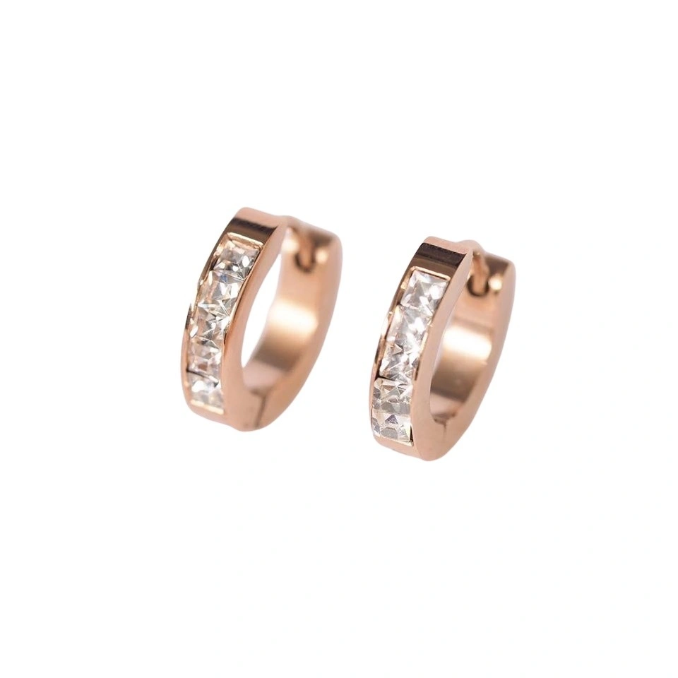 Panlandwoo - Anting Hoop Titanium Wanita Classic Hoop