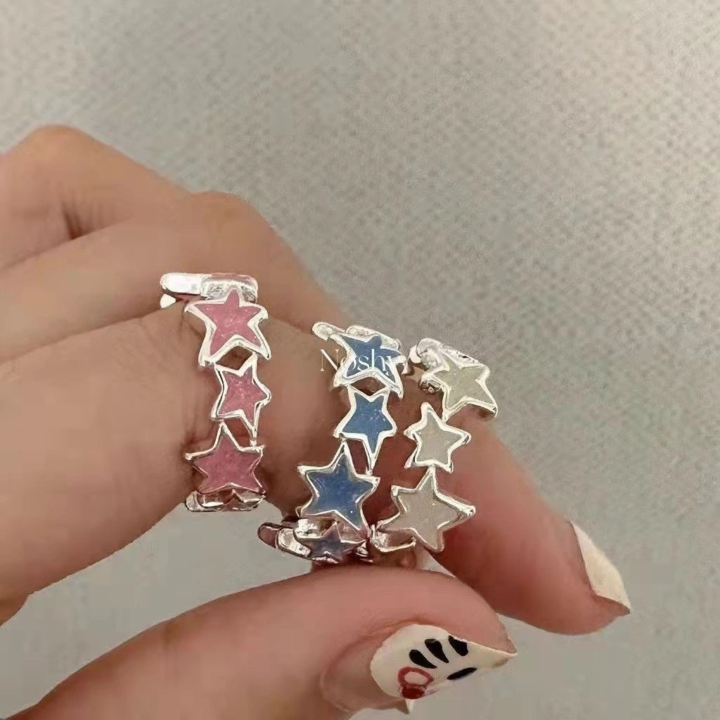 Cincin Bintang Dopamine - Dapat Diatur, Desain Minimalis & Trendi, Perhiasan Eksklusif