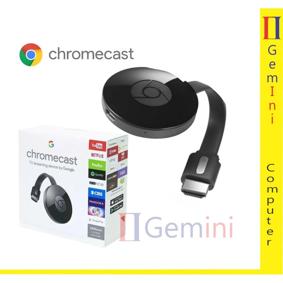CHROMECAST TV STREAMING 4K STREAMING HDMI GOOGLE CHROME CAST WIRELESS DONGLE / ANYCAST TV