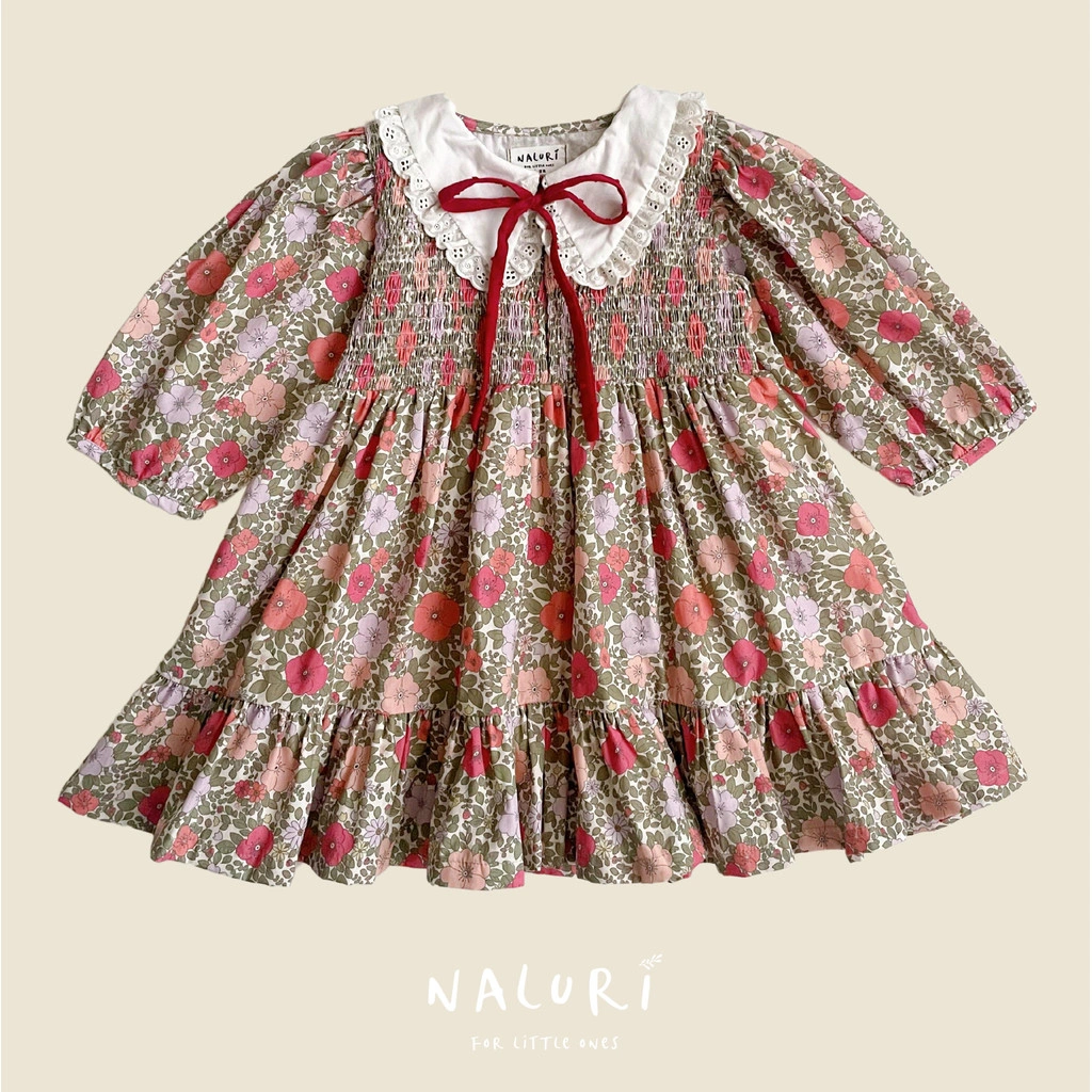 NALURI - NORA Dress - Dress Anak Perempuan